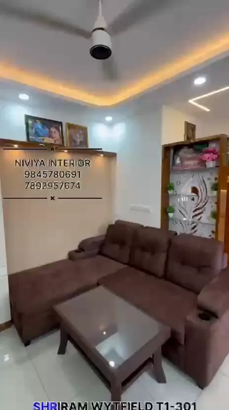 Living room walkthrough at Shriram Wytfield T1-301